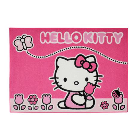 Hello Kitty Butterfly Rug £23.99